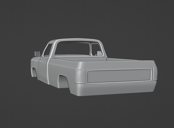 STL FILE DODGE RAM D250 1990 TRUCK - ARTISTIT