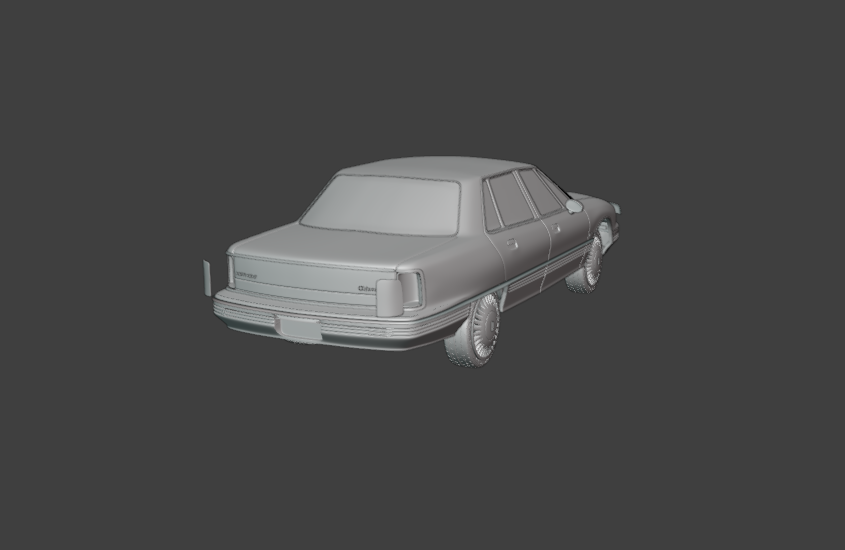 1991 - 1996 Oldsmobile 98 3d print model