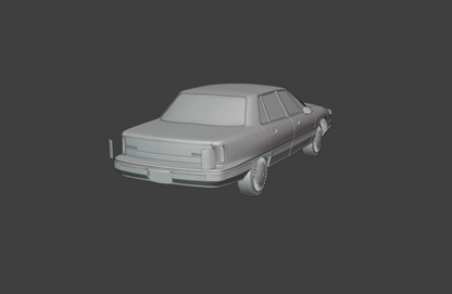 STL FILE 1991 - 1996 Oldsmobile 98 3d print model - ARTISTIT