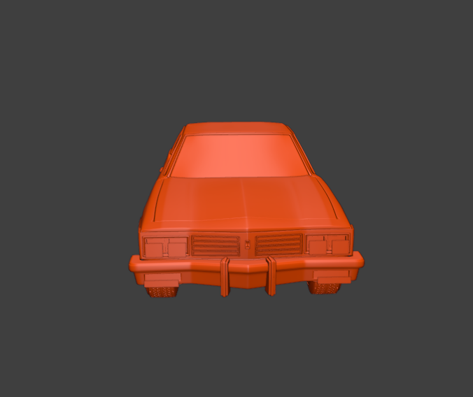 1985 oldsmobile delta 88-royale coupe 2 doors 3D model