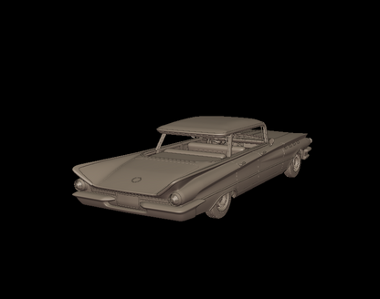 STL FILE Buick LeSabre 1959 four doors 3D PRINT MODEL - ARTISTIT