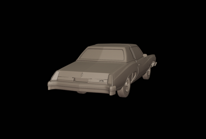 STL FILE CHEVROLET MONTE CARLO 1974 3D PRINT MODEL - ARTISTIT