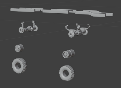 STL FILE CHEVROLET COE TRUCK 1949 V1 3D MODEL - ARTISTIT