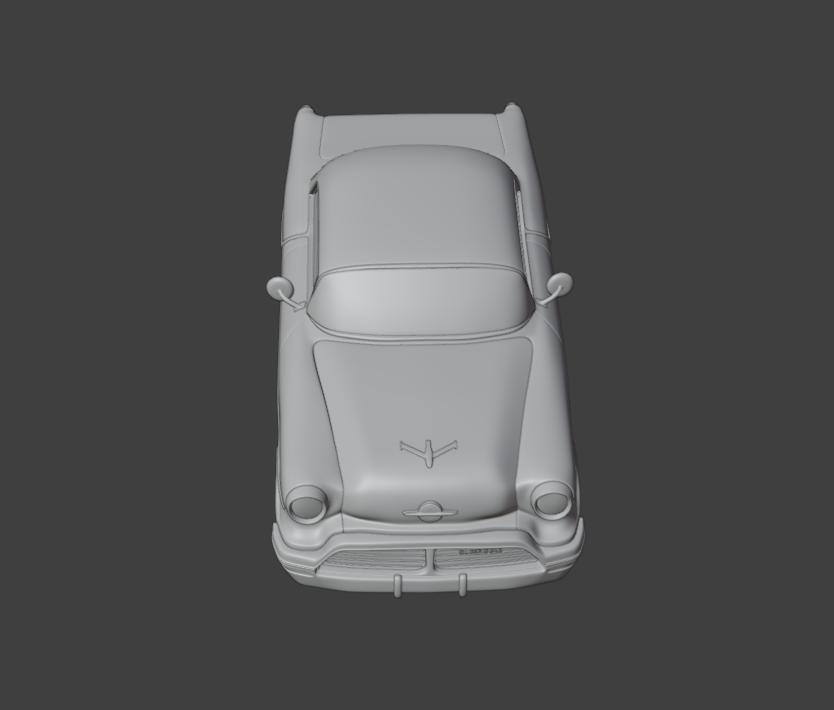 Oldsmobile 88 1954 - 1956 3d print model