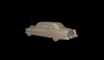 STL FILE Cadillac 75 Fleetwood Limousine 1953 3d print model - ARTISTIT