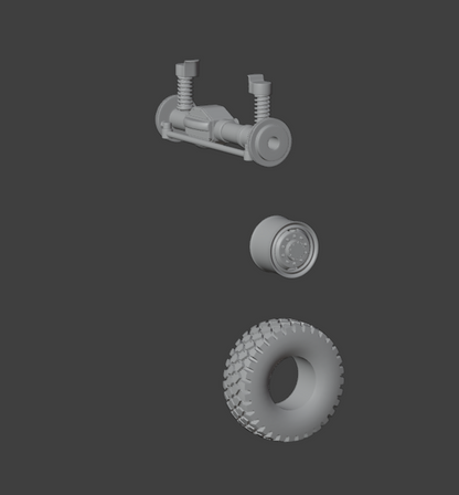 STL FILE CHEVROLET COE TRUCK 1949 V2 - ARTISTIT