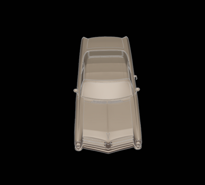 STL FILE pontiac bonneville 1966 3d print model - ARTISTIT