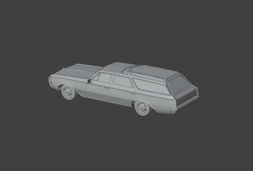 Oldsmobile Vista Cruiser 1964 3d model