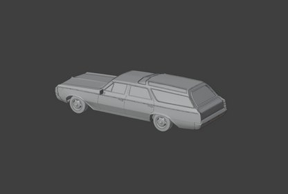STL FILE Oldsmobile Vista Cruiser 1964 3d model - ARTISTIT
