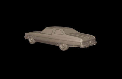 STL FILE chevrolet caprice classic 1975 3d print model - ARTISTIT