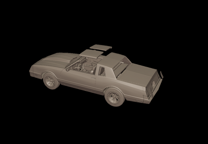 STL FILE custom monte carlo 86 ss 3D PRINT MODEL - ARTISTIT