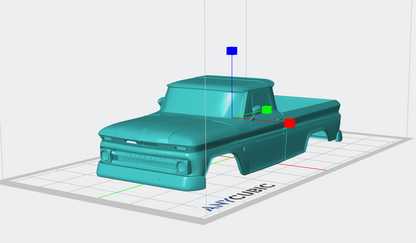 STL FILE Chevy C10 F 1966 TRUCK 3D PRINT MODEL - ARTISTIT