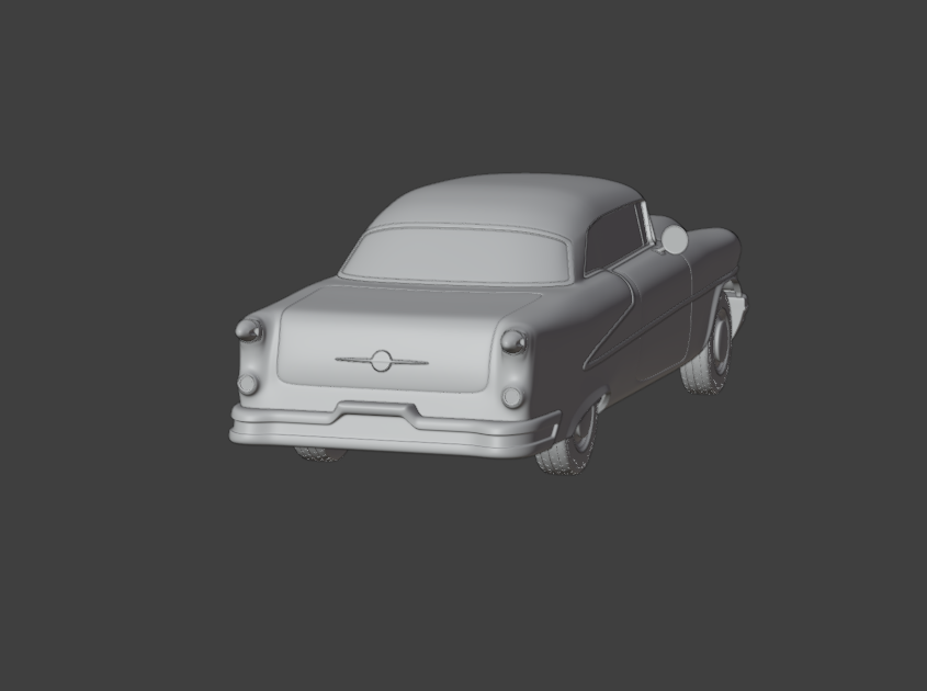 Oldsmobile 88 1954 - 1956 3d print model