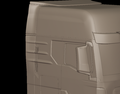 STL FILE MAN TGX 2021 TRUCK 3D PRINT MODEL - ARTISTIT