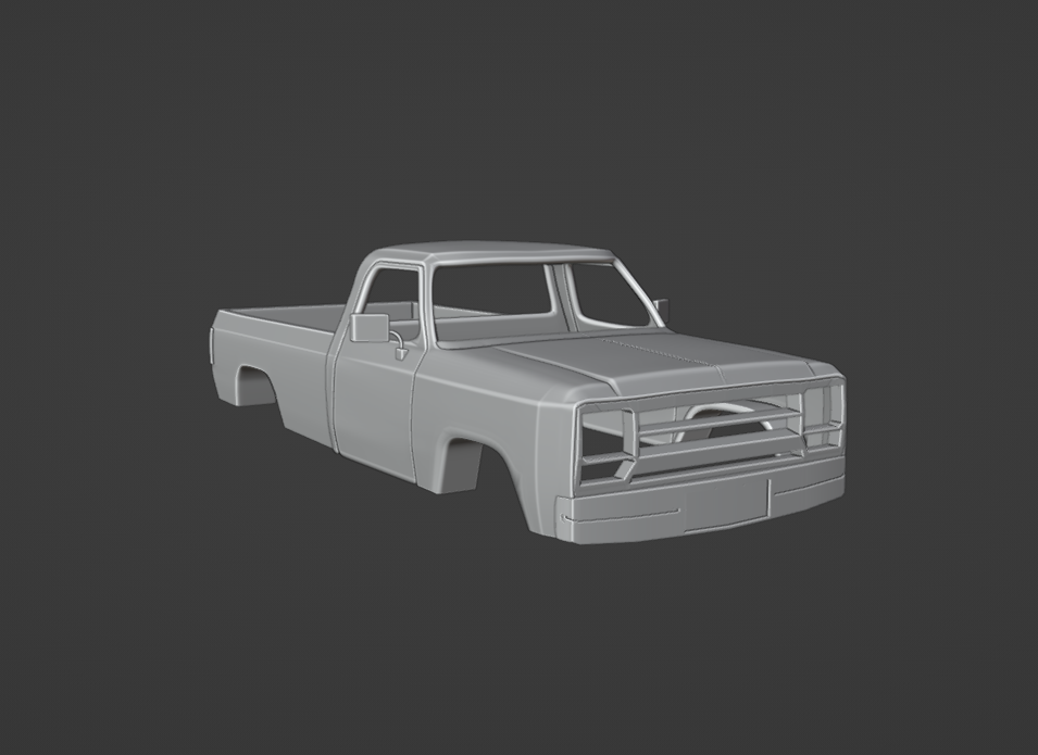 STL FILE DODGE RAM D250 1990 TRUCK - ARTISTIT