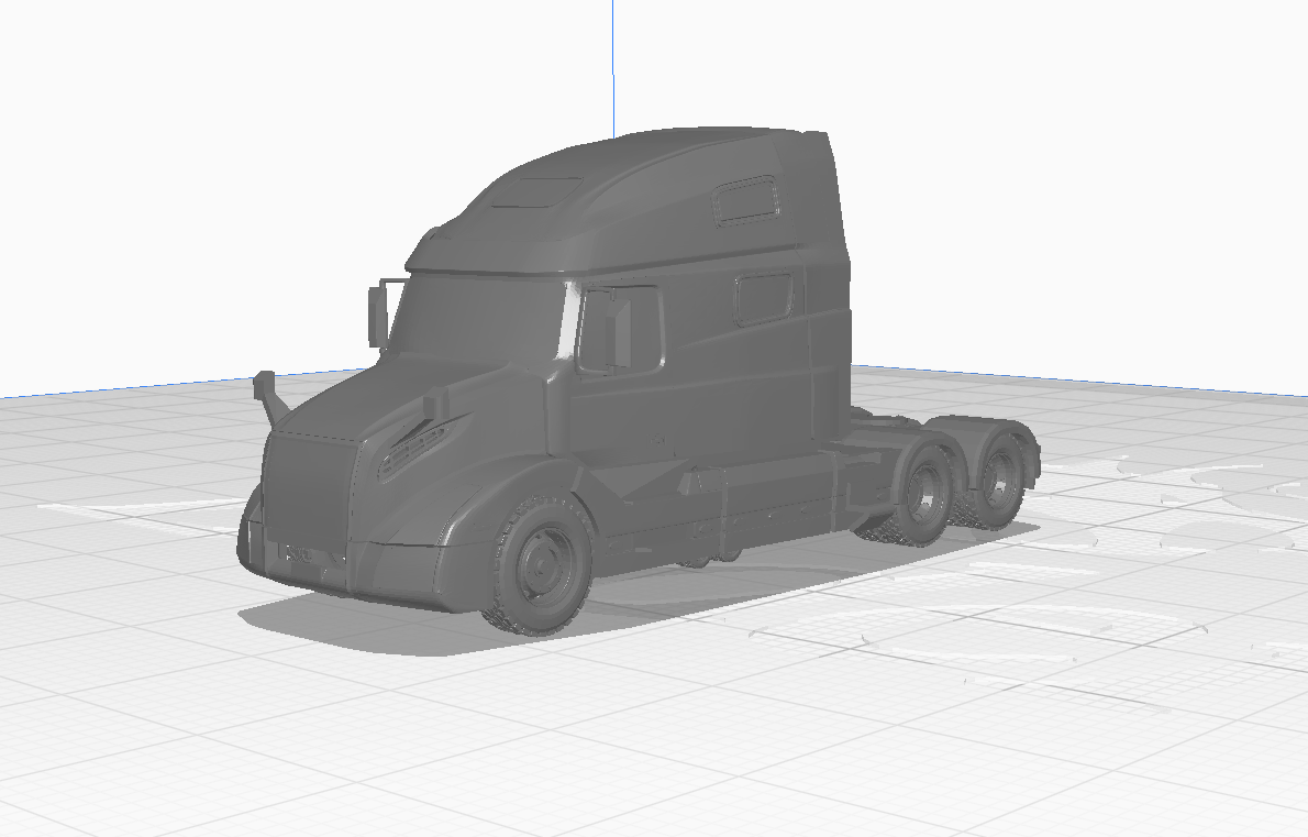 STL FILE volvo vnl 760 tractor truck_2018 TRUCK - ARTISTIT