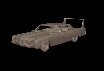 STL FILE custom Buick Electra 225 1968 two doors 3d print model - ARTISTIT