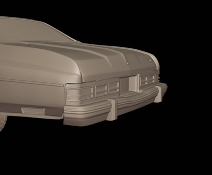 STL FILE chevrolet caprice classic 1975 3d print model - ARTISTIT