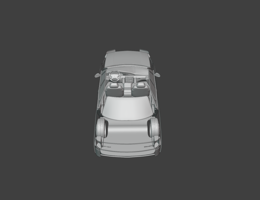 1991 - 1996 Oldsmobile 98 3d print model