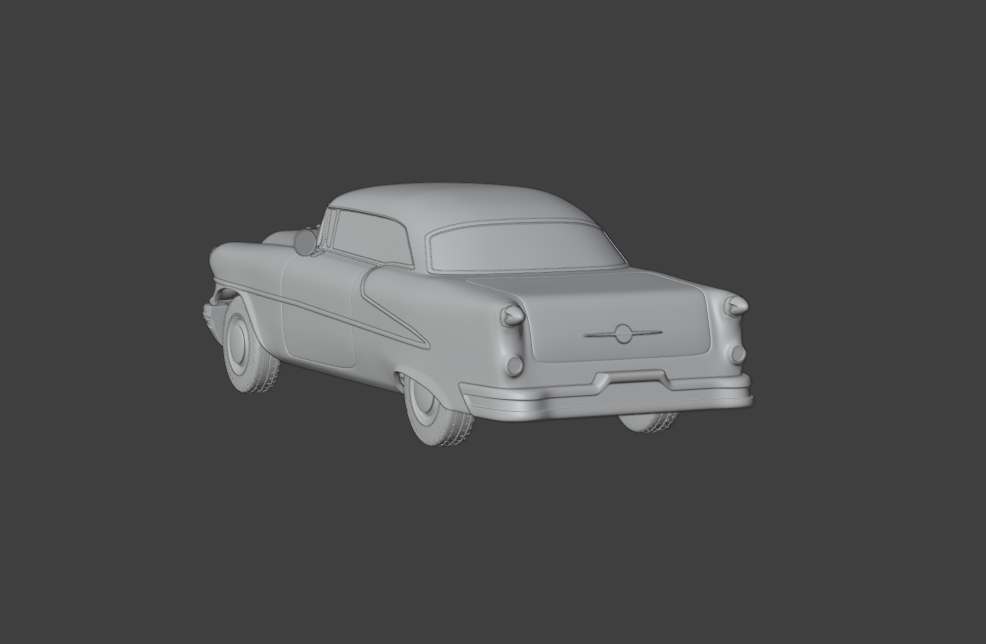 Oldsmobile 88 1954 - 1956 3d print model