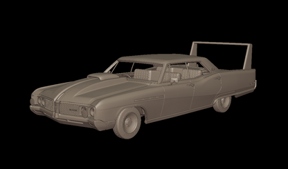 STL FILE custom Buick Electra 225 1968 four doors 3d print model - ARTISTIT