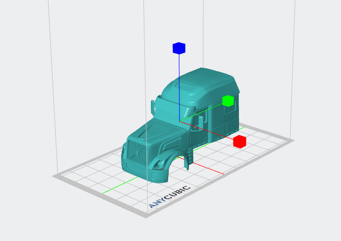 STL FILE 2011 Volvo VT830 Custom TRUCK 3D PRINT MODEL - ARTISTIT