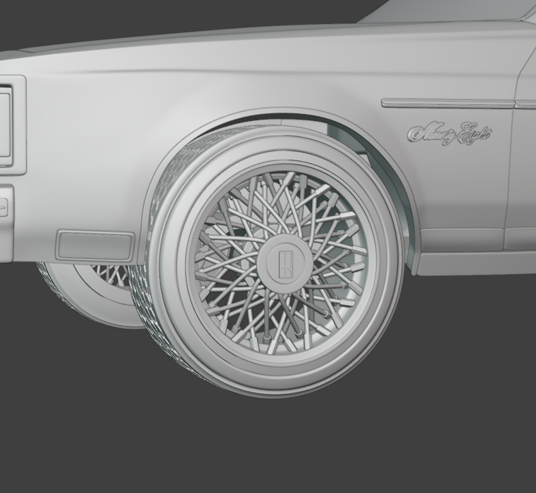 1983 Oldsmobile Regency 3d model