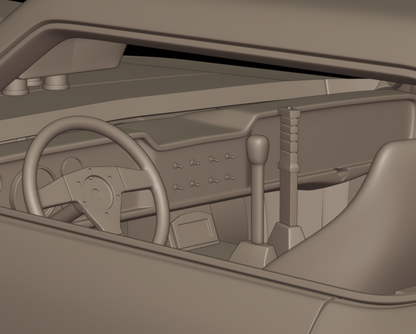 STL FILE Ford Mustang Hoonicorn 3d print model - ARTISTIT