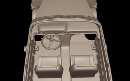 STL FILE chevrolet biscayne 2 door sedan 1958 3d print model - ARTISTIT