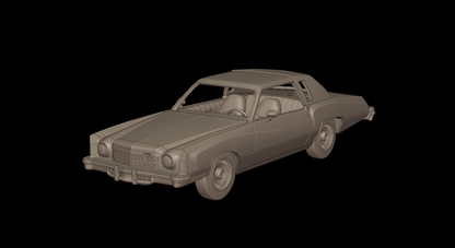 STL FILE CHEVROLET MONTE CARLO 1975 3D PRINT MODEL - ARTISTIT