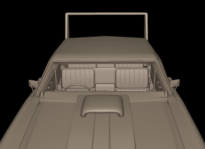 STL FILE custom Buick Electra 225 1968 two doors 3d print model - ARTISTIT