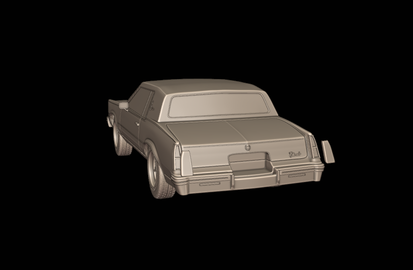 cadillac Eldorado 1983 3d print model