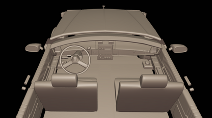 STL FILE chevrolet caprice 1987 3d print model - ARTISTIT