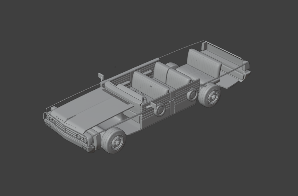 Oldsmobile Vista Cruiser 1964 3d model