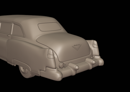 STL FILE Cadillac 75 Fleetwood Limousine 1953 3d print model - ARTISTIT