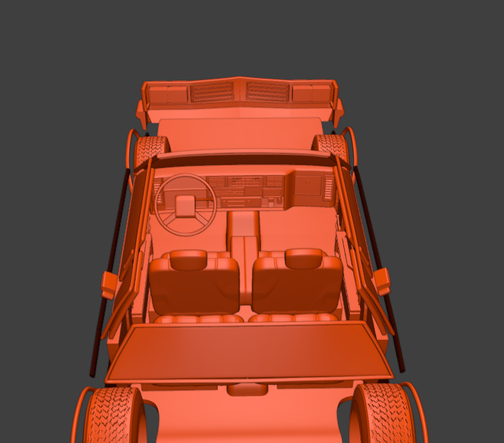 1985 oldsmobile delta 88-royale coupe 2 doors 3D model