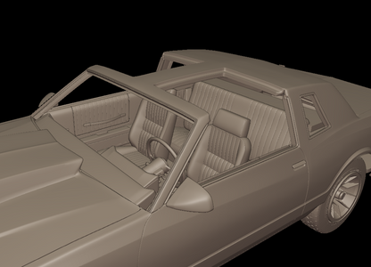 STL FILE custom monte carlo 86 ss 3D PRINT MODEL - ARTISTIT