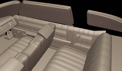 STL FILE chevrolet caprice classic 1976 3d print model - ARTISTIT