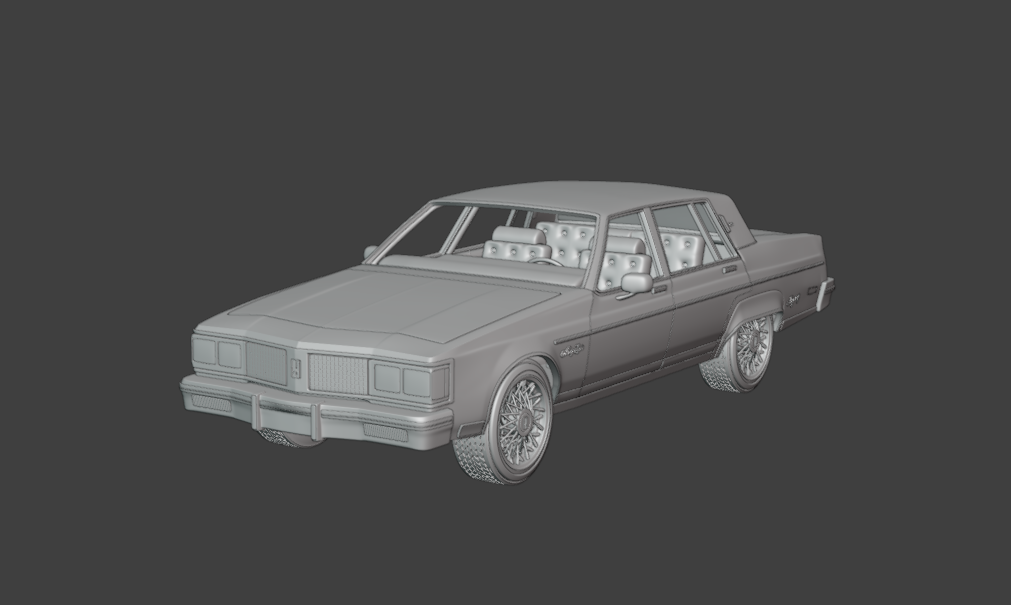 1983 Oldsmobile Regency 3d model