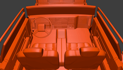 STL FILE 1985 oldsmobile delta 88-royale coupe 2 doors 3D model - ARTISTIT