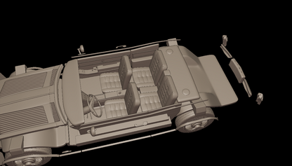 STL FILE george barris CUSTOM 1963 RIVIERA 3d print model - ARTISTIT