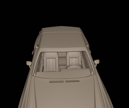 STL FILE chevrolet monte carlo 1973 3d print model - ARTISTIT