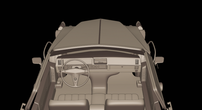 STL FILE Cadillac fleetwood Eldorado Coupe 1968 3d print model - ARTISTIT