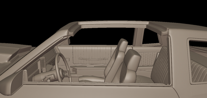 STL FILE custom monte carlo 86 ss 3D PRINT MODEL - ARTISTIT