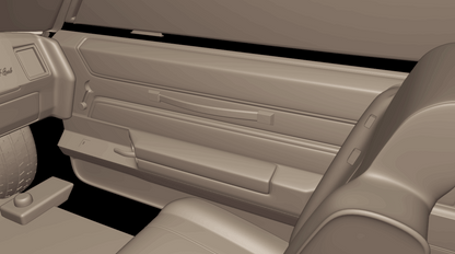 STL FILE chevrolet monte carlo 1978 3d print model - ARTISTIT