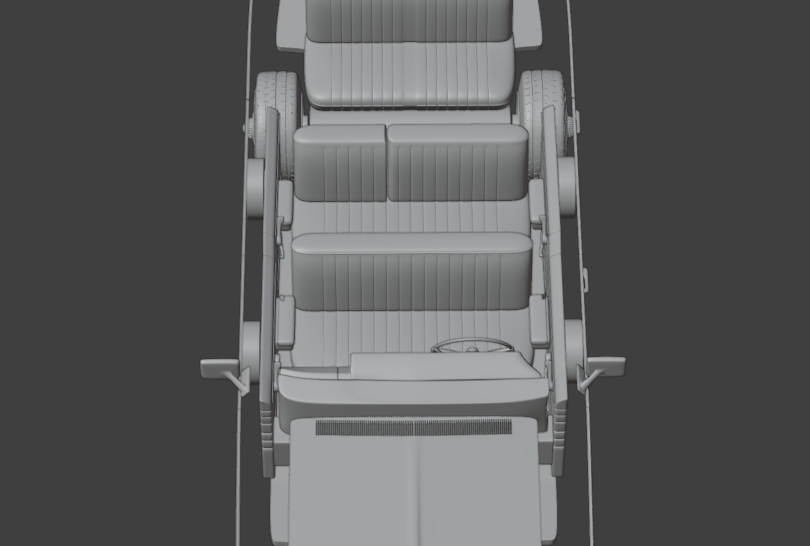 Oldsmobile Vista Cruiser 1964 3d model