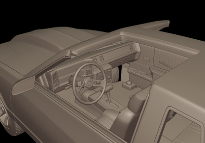 STL FILE custom monte carlo 86 ss 3D PRINT MODEL - ARTISTIT