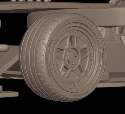 STL FILE Ford Mustang Hoonicorn 3d print model - ARTISTIT