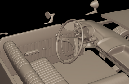 STL FILE CHEVROLET ELCAMINO 1959 3D PRINT MODEL - ARTISTIT