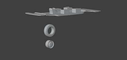 STL FILE Oldsmobile 88 1954 - 1956 3d print model - ARTISTIT